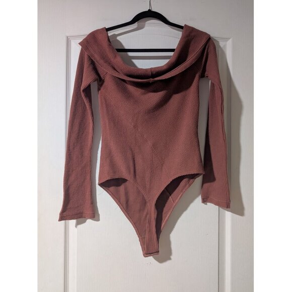 NEW Free People | Autumn Cozy Bodysuit In Canyon Sunset - Picture 4 of 9